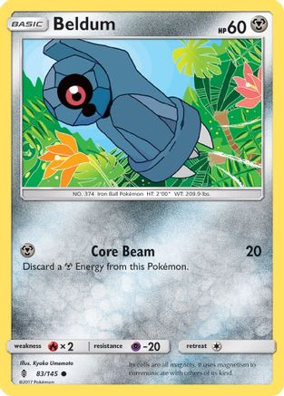 Beldum (83) [SM - Guardians Rising] Reverse Holofoil