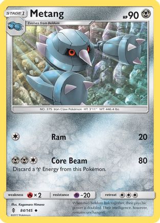 Metang (84) [SM - Guardians Rising] Reverse Holofoil