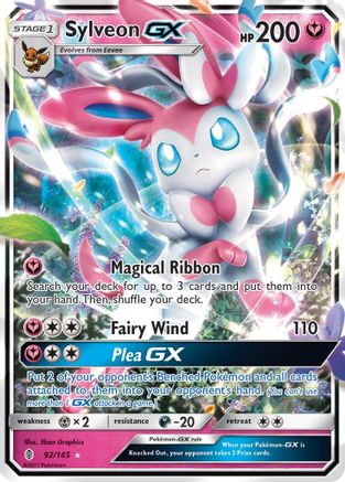Sylveon GX (92) [SM - Guardians Rising] Holofoil