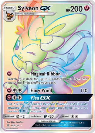 Sylveon GX (Secret) (158) [SM - Guardians Rising] Holofoil
