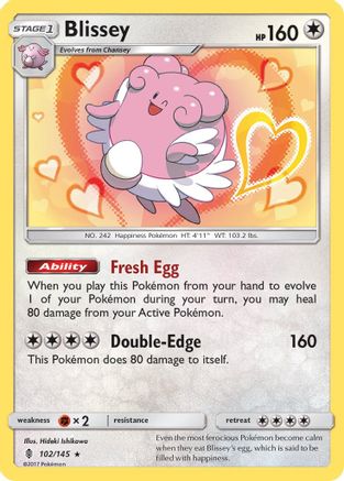 Blissey (102) [SM - Guardians Rising] Holofoil