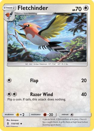 Fletchinder (110) [SM - Guardians Rising]