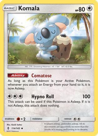 Komala (114) [SM - Guardians Rising] Reverse Holofoil