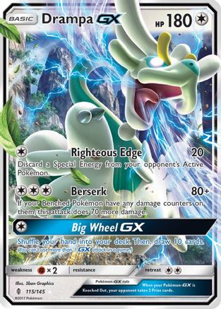 Drampa GX (115) [SM - Guardians Rising] Holofoil