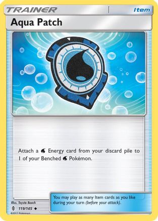 Aqua Patch (119) [SM - Guardians Rising] Reverse Holofoil