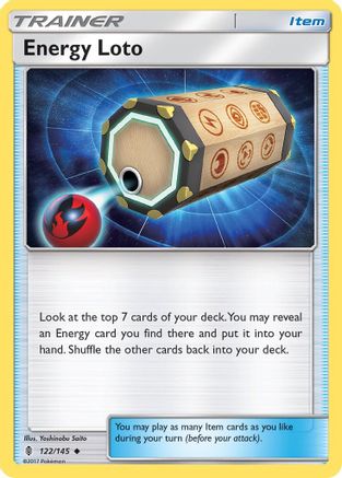 Energy Loto (122) [SM - Guardians Rising] Reverse Holofoil