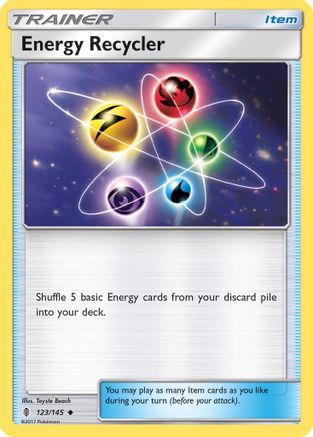 Energy Recycler (123) [SM - Guardians Rising] Reverse Holofoil
