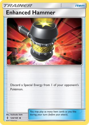 Enhanced Hammer (124) [SM - Guardians Rising] Reverse Holofoil