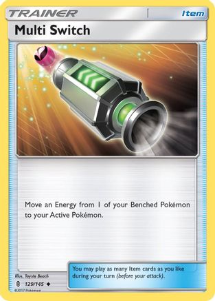 Multi Switch (129) [SM - Guardians Rising] Reverse Holofoil