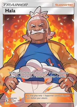 Hala (Full Art) (143) [SM - Guardians Rising] Holofoil