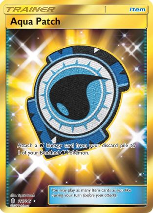 Aqua Patch (Secret) (161) [SM - Guardians Rising] Holofoil