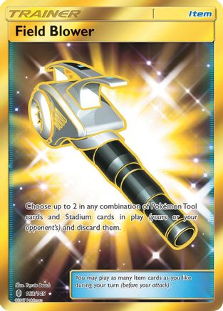 Field Blower (Secret) (163) [SM - Guardians Rising] Holofoil