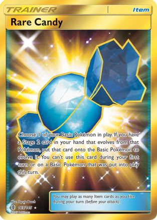 Rare Candy (Secret) (165) [SM - Guardians Rising] Holofoil