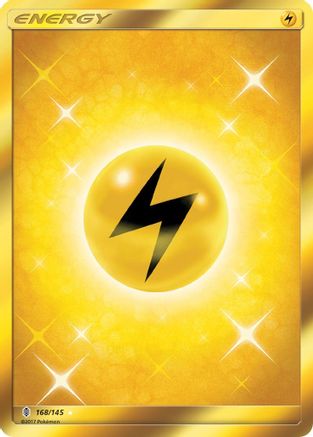 Lightning Energy (Secret) (168) [SM - Guardians Rising] Holofoil