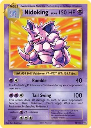 Nidoking - 45/108 (XY Evolutions) (45) [Deck Exclusives]