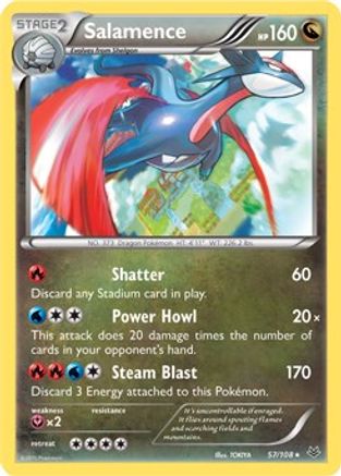 Salamence - 57/108 (57) [Deck Exclusives]