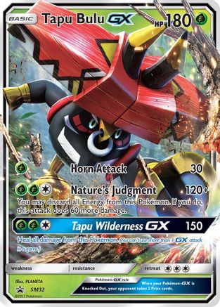 Tapu Bulu GX - SM32 (SM32) [SM Promos] Holofoil