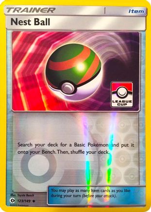 Nest Ball - 123/149 (League Cup) (123) [League & Championship Cards] Reverse Holofoil