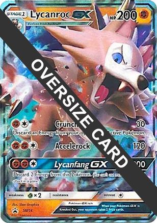 Lycanroc GX - SM14 (SM14) [Jumbo Cards] Holofoil