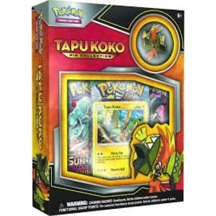 Pokemon Tapu Koko Pin Collection