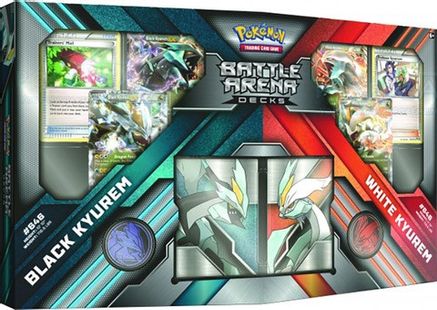 Pokemon Battle Arena Decks: Black Kyurem EX vs White Kyurem EX