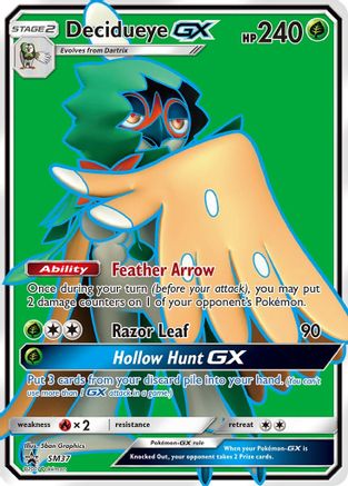 Decidueye GX - SM37 (SM37) [SM Promos] Holofoil