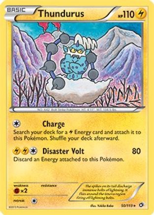 Thundurus - 50/113 (BW Legendary Treasures) (50) [Deck Exclusives]