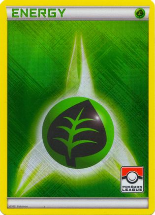 Grass Energy (2011 Pokemon League) () [League & Championship Cards] Holofoil