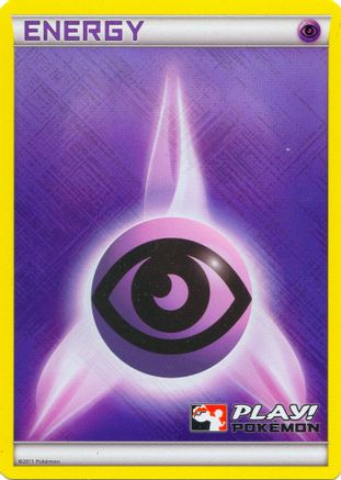 Psychic Energy (2011 Play! Pokemon) () [League & Championship Cards] Holofoil