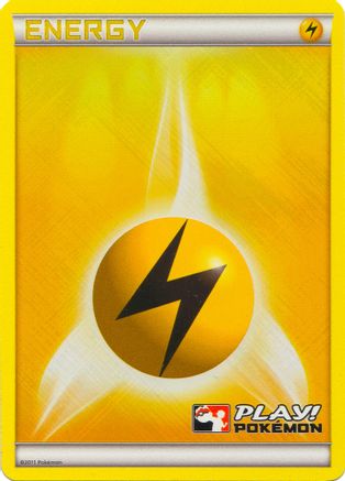 Lightning Energy (2011 Play! Pokemon) () [League & Championship Cards] Holofoil