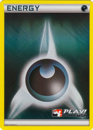 Darkness Energy (2011 Play! Pokemon) () [League & Championship Cards] Holofoil