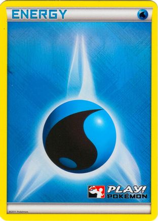 Water Energy (2011 Play! Pokemon) () [League & Championship Cards] Holofoil