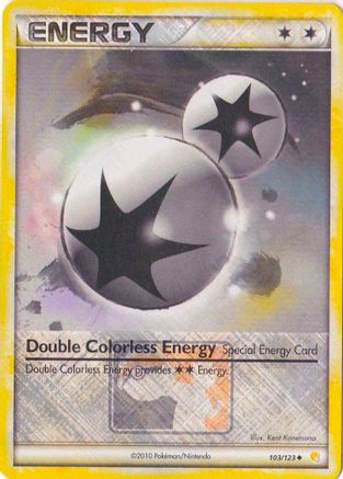 Double Colorless Energy - 103/123 (League Promo) (103) [League & Championship Cards] Reverse Holofoil