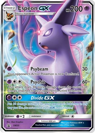 Espeon GX - SM35 (SM35) [SM Promos] Holofoil