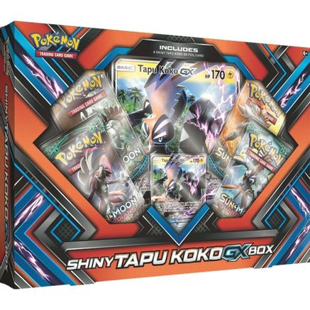Pokemon Shiny Tapu Koko GX Box