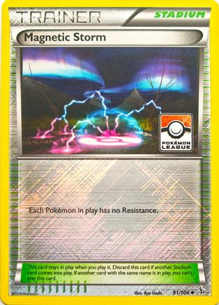Magnetic Storm - 91/106 (Pokemon League) (91) [League & Championship Cards] Reverse Holofoil