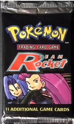 Pokemon Team Rocket Booster Pack [Unlimited Edition]