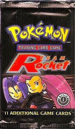 Pokemon Team Rocket Booster Pack [1st Edition]