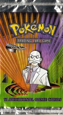 Pokemon Gym Challenge Booster Pack [Unlimited Edition]