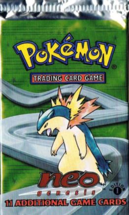 Pokemon Neo Genesis Booster Pack [1st Edition]