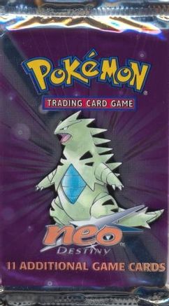 Pokemon Neo Destiny Booster Pack [Unlimited Edition]