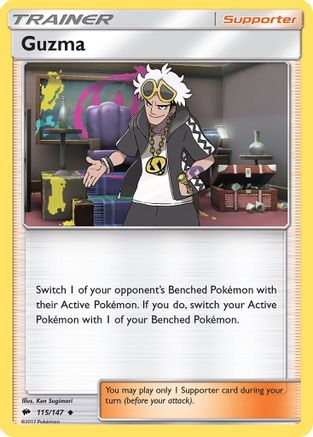 Guzma (115) [SM - Burning Shadows] Reverse Holofoil