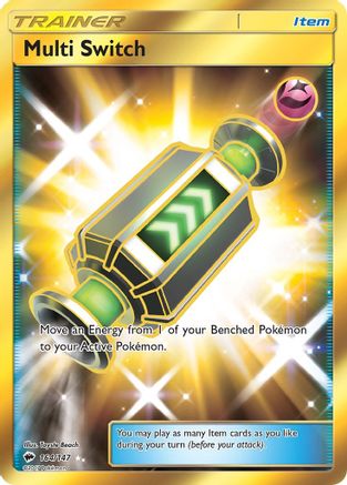 Multi Switch (Secret) (164) [SM - Burning Shadows] Holofoil