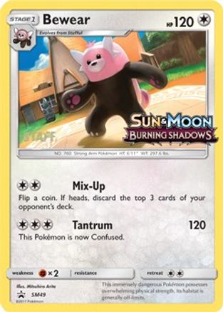Bewear - SM49 (Prerelease) [Staff] (SM49) [SM Promos] Holofoil