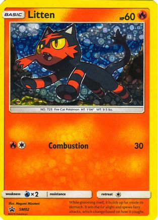 Litten - SM02 (General Mills Promo) (SM02) [Miscellaneous Cards & Products] Holofoil