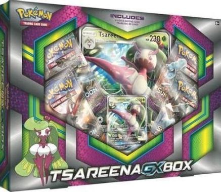 Pokemon Tsareena GX Box