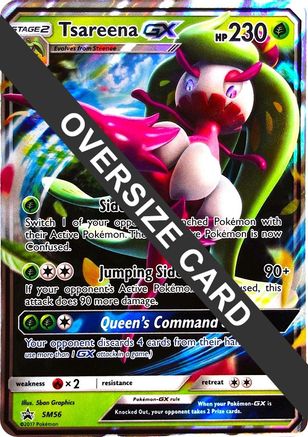 Tsareena GX - SM56 (SM56) [Jumbo Cards] Holofoil