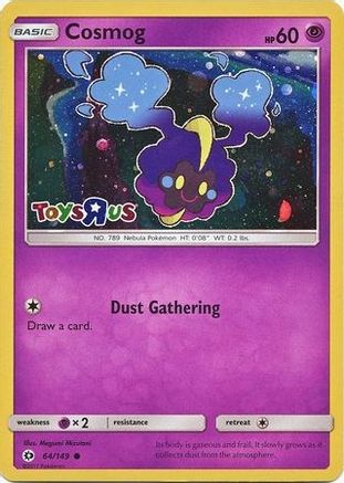 Cosmog - 64/149 (Toys R Us Promo) (64) [Miscellaneous Cards & Products] Holofoil