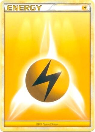 Lightning Energy (2010 Unnumbered HGSS Style Non-Holo) () [League & Championship Cards]