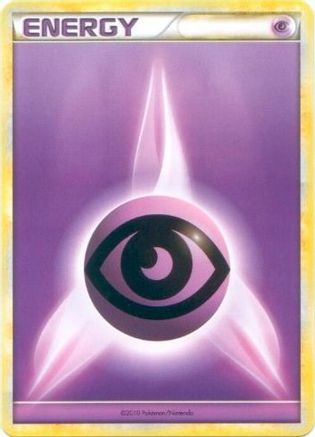 Psychic Energy (2010 Unnumbered HGSS Style Non-Holo) () [League & Championship Cards]
